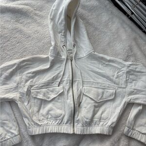 Ashley By 26 International Cream Hoodie